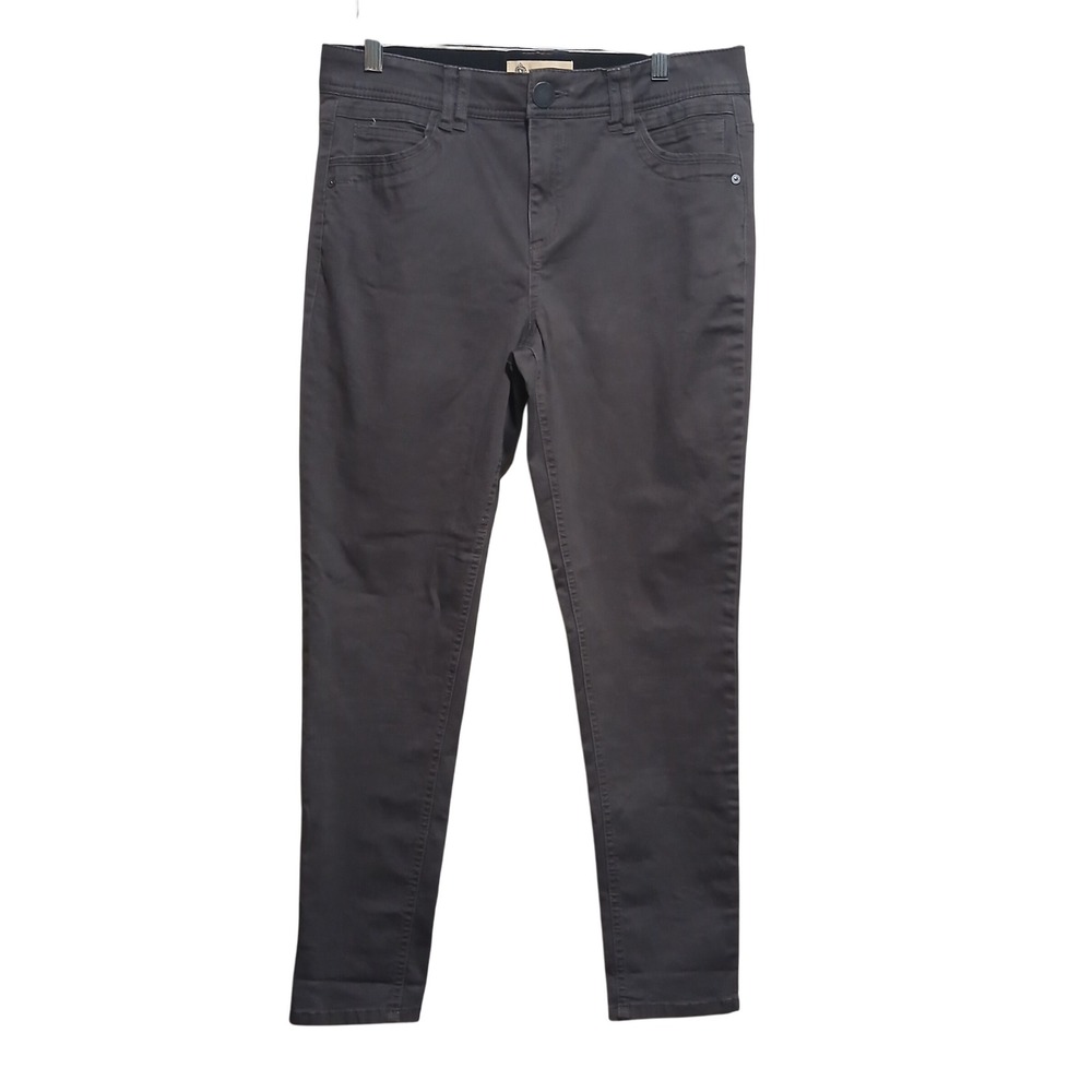Democracy "Ab" Technology Gray Skinny Jeans Women's Size 10 Cotton Blend